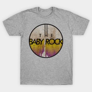 THE BABY ROCK - VINTAGE YELLOW CIRCLE T-Shirt
